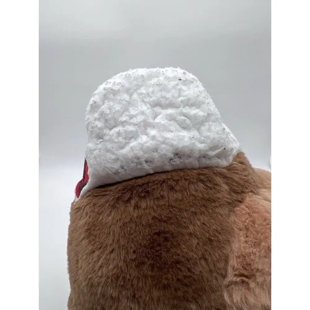 Giggle Scape Beaver Stuffed Animal Plush w/ Red Black Plaid Hat 2025 F440298